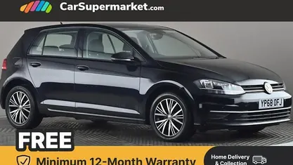 Used VW Golf VII SE 110 HP (80 kW) 2018 Black Hatchback