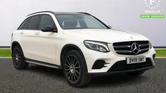 White Used 2018 Mercedes GLC250 AMG line Estate | £21,799 (Fair price)
