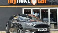 Grey Used 2017 Ford Focus ST-Line Hatchback | £7,490 (Fair price)