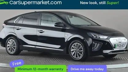 Second-hand Hyundai Ioniq Premium SE 100 kW (136 CP) 2021 Negru Hatchback