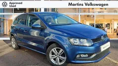 Blue Used 2017 VW Polo Edition Hatchback | £8,995 (Fair price)