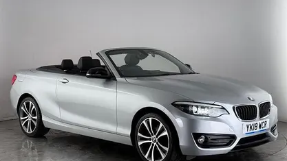 Used BMW 218 Sport Line 150 HP (110 kW) 2020 Cabriolet