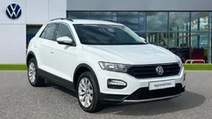 Pure white Used 2020 VW T-Roc SE SUV | £14,850 (Fair price)