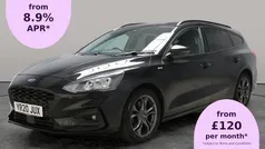 Black Used 2020 Ford Focus ST-Line Estate | £9,377 (Good price)