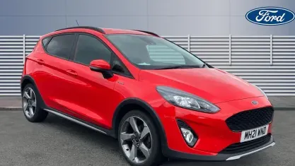 Używany Ford Fiesta Active 101 KM (74 kW) 2021 Czerwony Hatchback