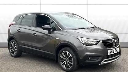 Used Vauxhall Crossland X Elite 110 HP (80 kW) 2019 Grey SUV