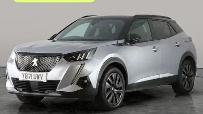 Used Peugeot e-2008 Premium 100 kW (136 HP) 2022 Grey SUV