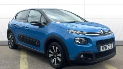Used Citroën C3 Flair 82 HP (60 kW) 2018 Blue Hatchback
