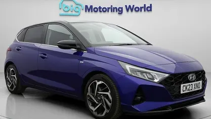 Used Hyundai i20 Ultimate 101 HP (74 kW) 2023 Blue Hatchback