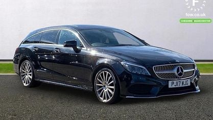 Używany Mercedes CLS220 Active 177 KM (130 kW) 2017 Czarny Kombi