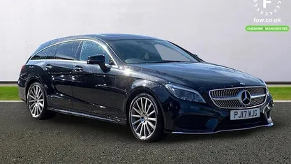 Used Mercedes CLS220 Active 177 HP (130 kW) 2017 Black Estate