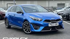 Blue Used 2023 Kia Ceed GT-Line Hatchback | £18,394 (Fair price)