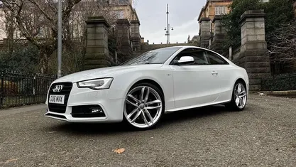 Used Audi S5 Black Edition 333 HP (244 kW) 2016 White Coupe