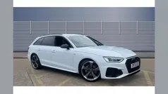 White Used 2021 Audi A4 Black Edition Estate | £24,451 (Fair price)