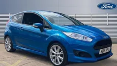 Blue Used 2015 Ford Fiesta Zetec Hatchback | £6,164 (Fair price)