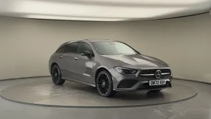 Used Mercedes CLA250e Shooting Brake AMG line 218 HP (160 kW) 2022 Mountain grey Estate