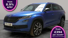 Blue Used 2021 Skoda Kodiaq SportLine SUV | £26,440 (Fair price)