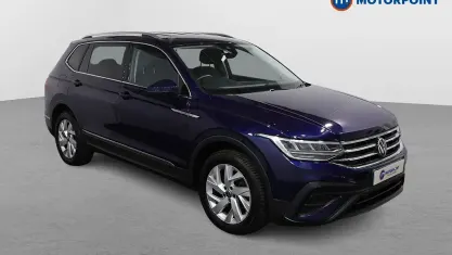 Begagnad VW Tiguan Allspace Life 150 HK (110 kW) 2023 Blå SUV