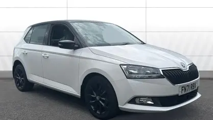 Used Skoda Fabia Colour Edition 95 HP (69 kW) 2021 White Hatchback