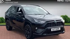 Black Used 2021 Toyota RAV4 Hybrid Edition SUV | £27,555 (Fair price)