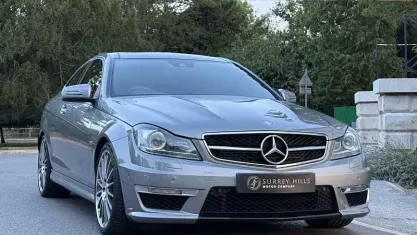 Used Mercedes C63 AMG AMG 457 HP (336 kW) 2014 Silver Coupe