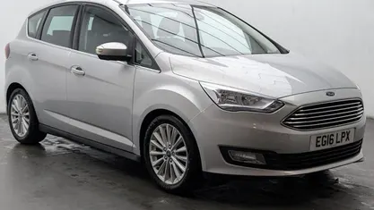 Used Ford C-MAX Titanium 150 HP (110 kW) 2016 Silver MPV