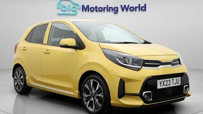 Used Kia Picanto GT-Line 67 HP (49 kW) 2023 Yellow Hatchback