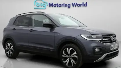 Used VW T-Cross Black Edition 110 HP (80 kW) 2023 Grey SUV