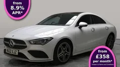 White Used 2022 Mercedes CLA180 AMG Line Premium Plus Sedan | £26,583 (Fair price)