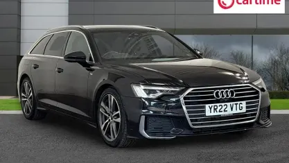 Used Audi A6 S-Line 204 HP (150 kW) 2021 Black Estate