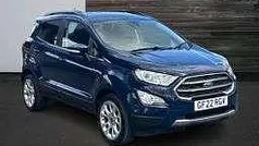Blue Used 2022 Ford Ecosport Titanium SUV | £12,249 (Fair price)