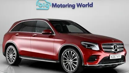 Usado Mercedes GLC350 AMG line 258 HP (189 kW) 2018 Vermelho Carrinha
