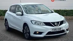 White Used 2016 Nissan Pulsar Tekna Hatchback | £7,104 (Fair price)