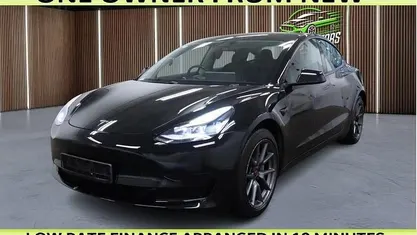 Used Tesla Model 3 Standard Range Plus 366 kW (498 HP) 2021 Black Sedan