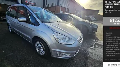 Silver Used 2013 Ford Galaxy Zetec MPV | £6,295 (Fair price)