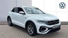 White Used 2022 VW T-Roc R-line SUV | £22,668 (Fair price)