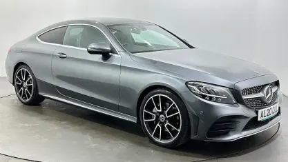 Used Mercedes C200 AMG line 184 HP (135 kW) 2020 Grey Coupe