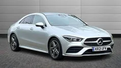 Silver Used 2021 Mercedes CLA200 AMG Line Premium Coupe | £22,650 (Fair price)