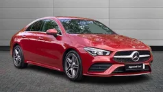 Red Used 2022 Mercedes CLA200 AMG line Coupe | £22,990 (Good price)