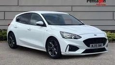 White Used 2019 Ford Focus ST-Line Hatchback | £10,995 (Fair price)