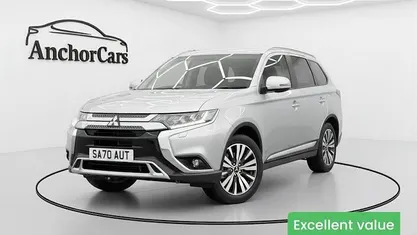 Silver Used 2020 Mitsubishi Outlander SUV | £15,900 (Fair price)