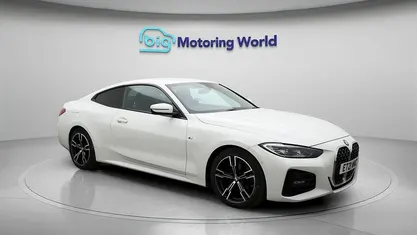 White Used 2021 BMW 420 M Sport Coupe | £23,400 (Fair price)