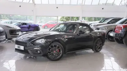 Used Abarth 124 Spider 170 HP (125 kW) 2018 Black Cabriolet