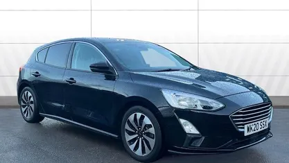 Black Used 2020 Ford Focus Zetec Hatchback | £9,568 (Fair price)