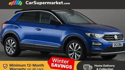 Blue Used 2021 VW T-Roc Design SUV | £15,397 (Fair price)