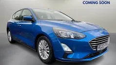 Blue Used 2020 Ford Focus Titanium Hatchback | £11,350 (Fair price)