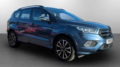 Blue Used 2018 Ford Kuga ST-Line SUV | £12,495 (Fair price)