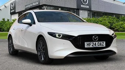White Used 2023 Mazda 3 Takumi-Line Hatchback | £19,980 (Fair price)