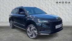 Black magic pearl effect Used 2024 Skoda Karoq SportLine SUV | £29,500 (Fair price)