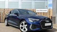 Blue Used 2022 Audi A3 S-Line Sedan | £20,950 (Fair price)